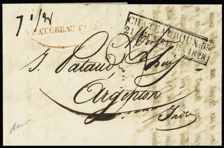 MARQUES POSTALES ET OBLITERATIONS DE L'INDRE (Collection