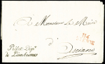 Italie (114 Ombrone). Lettre du Prefet Ange Gandol