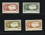 Poste aérienne n° 2a, 3a, 4a, 5a, variété sans