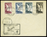N° 236 à 239 Série Spitfire obl. Eseka 08.12.40