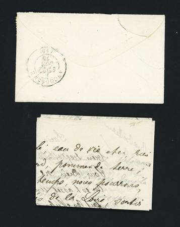 LE VICTOR HUGO n°29B OBL GC 241 + CAD "Paris Auteuil"