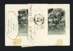 N°83 OBL "Rouen Seine Infre" (1900) sur carte postale sous bande pour l'Italie, avc Italie taxe n°5, 2 pièces et étiquette de retour à l'envoyeur ("Al Mittente"). TB