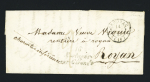 Mortagne sur Gironde : cursive "16 Mortagne sur Gironde" + T15 "Gemozac (16)" (1847), ind 13. TB