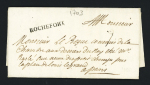 Rochefort : belle MP "Rochefort" (30x3mm - 1703), ind 17. TB
