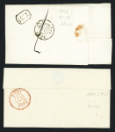 2 MP "16 Rochefort" (1824 - ind 14) et "P 16 P Rochefort" (1821), ind 4 et ind 8. TB