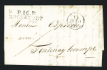 MP "P 16 P Rochefort" (46x11mm - 1829), ind 9. TB
