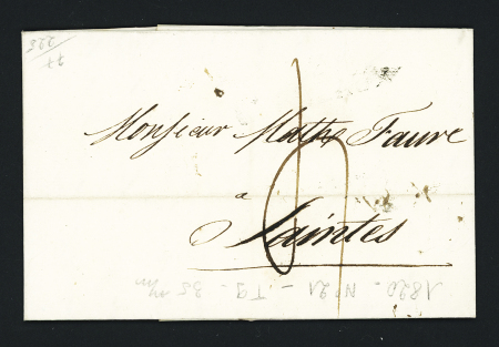 MP "Deb 16 Rochefort" (36x8mm - 1820), ind 15. TB