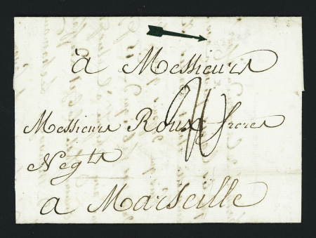 Saint-Genis : MP à sec "St Genis" (1787) - jolie pièce, ind 16. TB