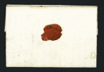 Lettre avec MP "20 Dijon" (1794) adressée à Angély Boutonne (nom révolutionnaire) avec taxe 12 manuscrite, ind 12. TB