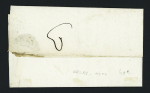 Lettre avec belle MP "P 16 P St Jean d'Angely" + mention manuscrite "Port Païé" (1804), ind 10
