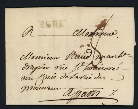 MP "De Ré" (L n°3 - 1750), ind 16. TB