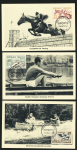 N°960/965 série Jeux Olympiques d'Helsinki en 6 cartes