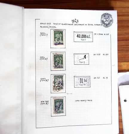 1919-23, The comprehensive and important collection