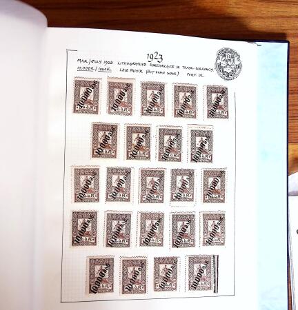 1919-23, The comprehensive and important collection