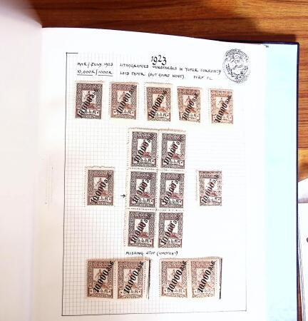 1919-23, The comprehensive and important collection