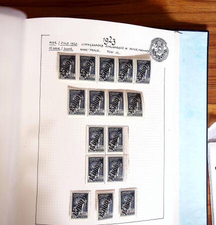 1919-23, The comprehensive and important collection