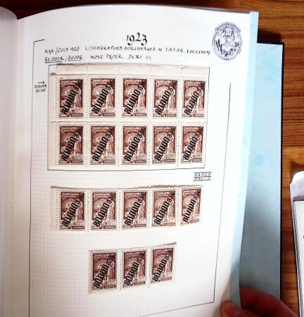 1919-23, The comprehensive and important collection