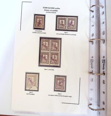 1919-23, The comprehensive and important collection