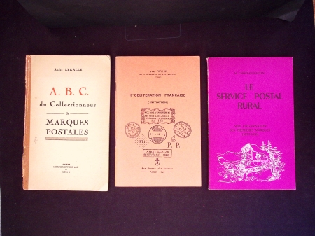17 numéros anciens des Feuilles Marcophiles dont n°200 spécial Arphila + 3 divers dont Carnevale-Mauzan : le service poste rural