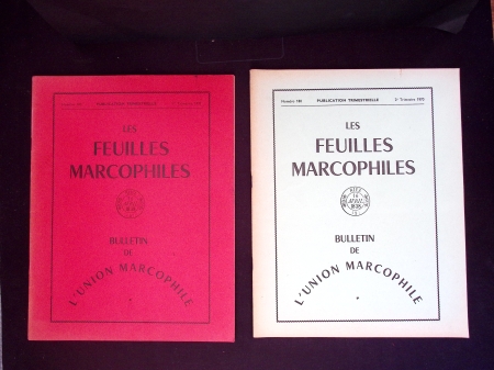 17 numéros anciens des Feuilles Marcophiles dont n°200 spécial Arphila + 3 divers dont Carnevale-Mauzan : le service poste rural