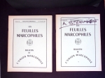 17 numéros anciens des Feuilles Marcophiles dont n°200 spécial Arphila + 3 divers dont Carnevale-Mauzan : le service poste rural