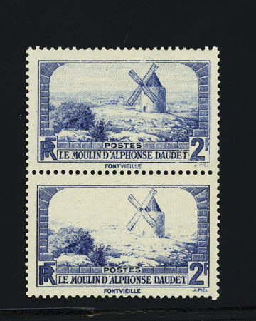 N°311a+311 Moulin de Daudet, variété fond blanc