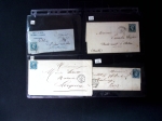 32 lettres AFF n°22 OBL GC 3304 + T15 "Sarrebourg (52)". TB