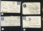 20 lettres classiques diverses de ou pour Sarrebourg dont 3 AFF n°31