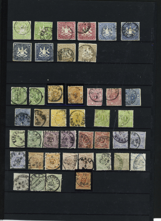 & NDP : Mint & used collection incl. light duplication