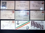 Ensemble de 59 cartes postales sur Louis Amédée de Savoie, duc des Abbruzzes et son expédition italienne au Pôle Nord. TB