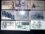 Ensemble de 59 cartes postales sur Louis Amédée de Savoie, duc des Abbruzzes et son expédition italienne au Pôle Nord. TB