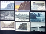 Cap Nord - 17 cartes postales + 1 lettre + 1 chromo, toutes époques. TB