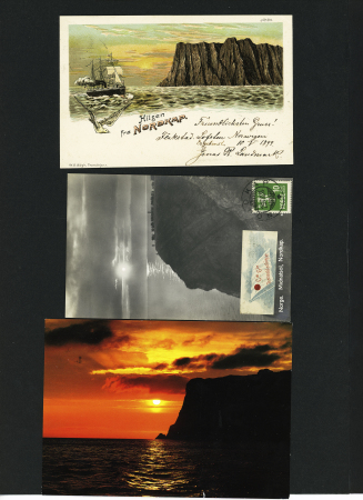 Cap Nord - 17 cartes postales + 1 lettre + 1 chromo, toutes époques. TB