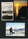 Cap Nord - 17 cartes postales + 1 lettre + 1 chromo, toutes époques. TB