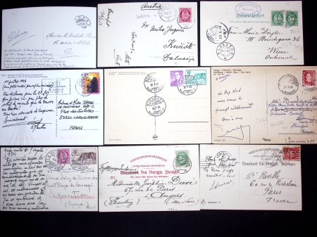 Cap Nord - 17 cartes postales + 1 lettre + 1 chromo, toutes époques. TB