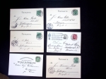 13 cartes postales sur les expéditions du Fram de Nansen au Pôle Nord OBL 1898 et 1902 et 2 CP avec TP Norvège OBL Polhavet (13.9.18 et 4.8.24). Bon lot