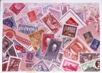 URSS PA 27A + PA 29A, non dentelés, OBL CAD "Par avion Zeppelin Leningrad" (25.7.31) sur lettre recommandée avec cachet rouge "Polarfahrt 1931" et CAD "brise-glace Malyguin arctique" (27.7.31) sur carte postale recomma