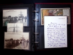 Album brun rouge contenant 6 docs sur le médecin Jean-Martin Charcot et 45 docs sur Jean Baptiste Charcot dont télégrammes de l'aviso Ville d'Ys (1926) et divers plis et carte maximums AFF n°377 et 377A. TB