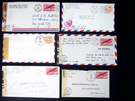 27 lettres avec oblitérations militaires US en Alaska et au Groenland (majorité 1943 - 1945). TB
