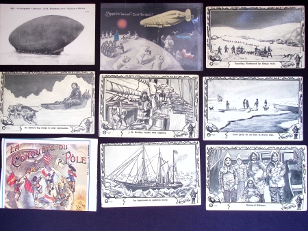 63 plis divers toutes époques thème Pôle Nord, Alaska, Canada et Saint-Pierre et Miquelon. TB