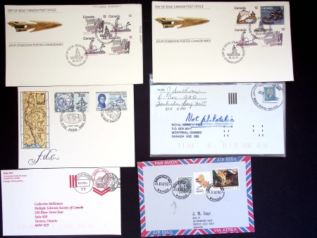 69 plis toutes époques thème arctique dont cartes postales anciennes de Sven Hedin et de l'italien Cagni. TB