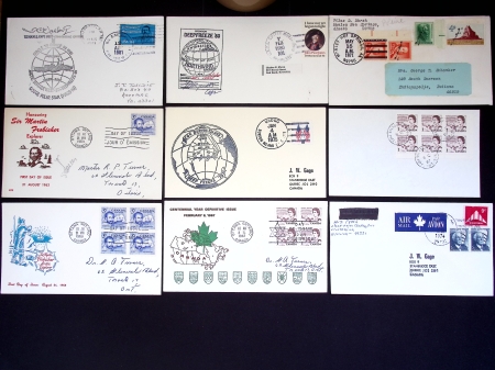69 plis toutes époques thème arctique dont cartes postales anciennes de Sven Hedin et de l'italien Cagni. TB
