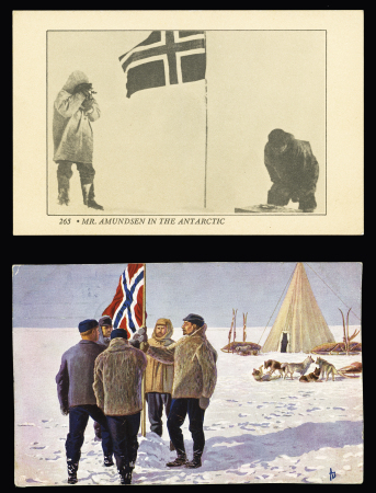 2 CP sur Amundsen et les norvégiens au Pôle. TB