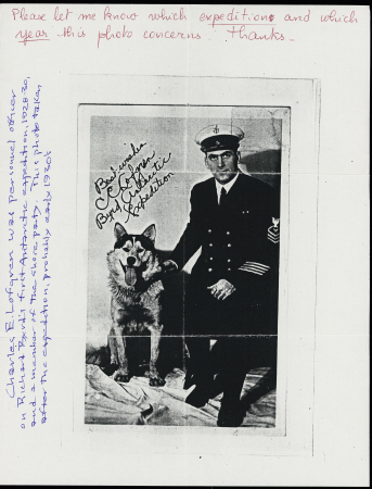 23 cartes postales et plis de l'expédition de Byrd au Pôle Sud, majorité OBL Little America (1934). Bel ensemble. TB. Photo d'une carte
