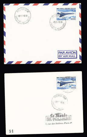 6 plis AFF TAAF PA n°18 (2), PA 19 (2), PA 20, PA 16A, la plupart OBL 1er jour. TB