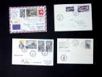 42 plis des TAAF avec AFF divers (1971 - 1997). TB