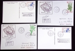 153 plis des TAAF avec AFF variés dont PA n°8 sur FDC. TB