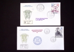153 plis des TAAF avec AFF variés dont PA n°8 sur FDC. TB