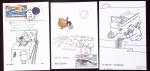 153 plis des TAAF avec AFF variés dont PA n°8 sur FDC. TB