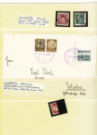 1895-1945, Mostly WWII occupations items on large and